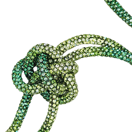 Emerald Green Neck Lanyard: Dubrovnik Elegance